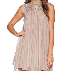 Free People - Penny Georgette Mini Dress NWT